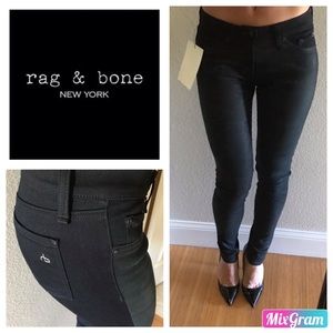 Rag & Bone Leather Jeans